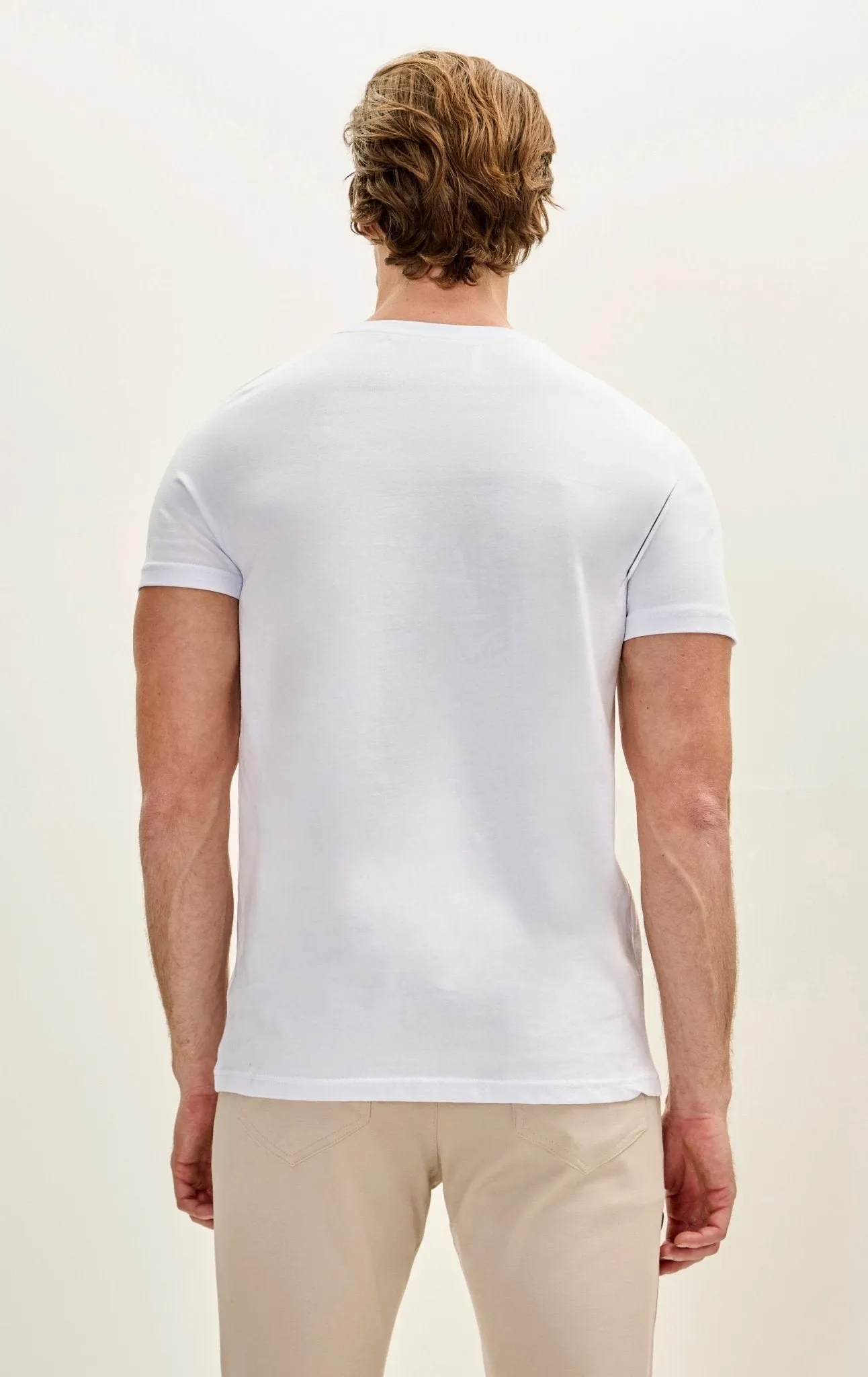 3-pack Cotton Crew-Neck T-Shirt - White