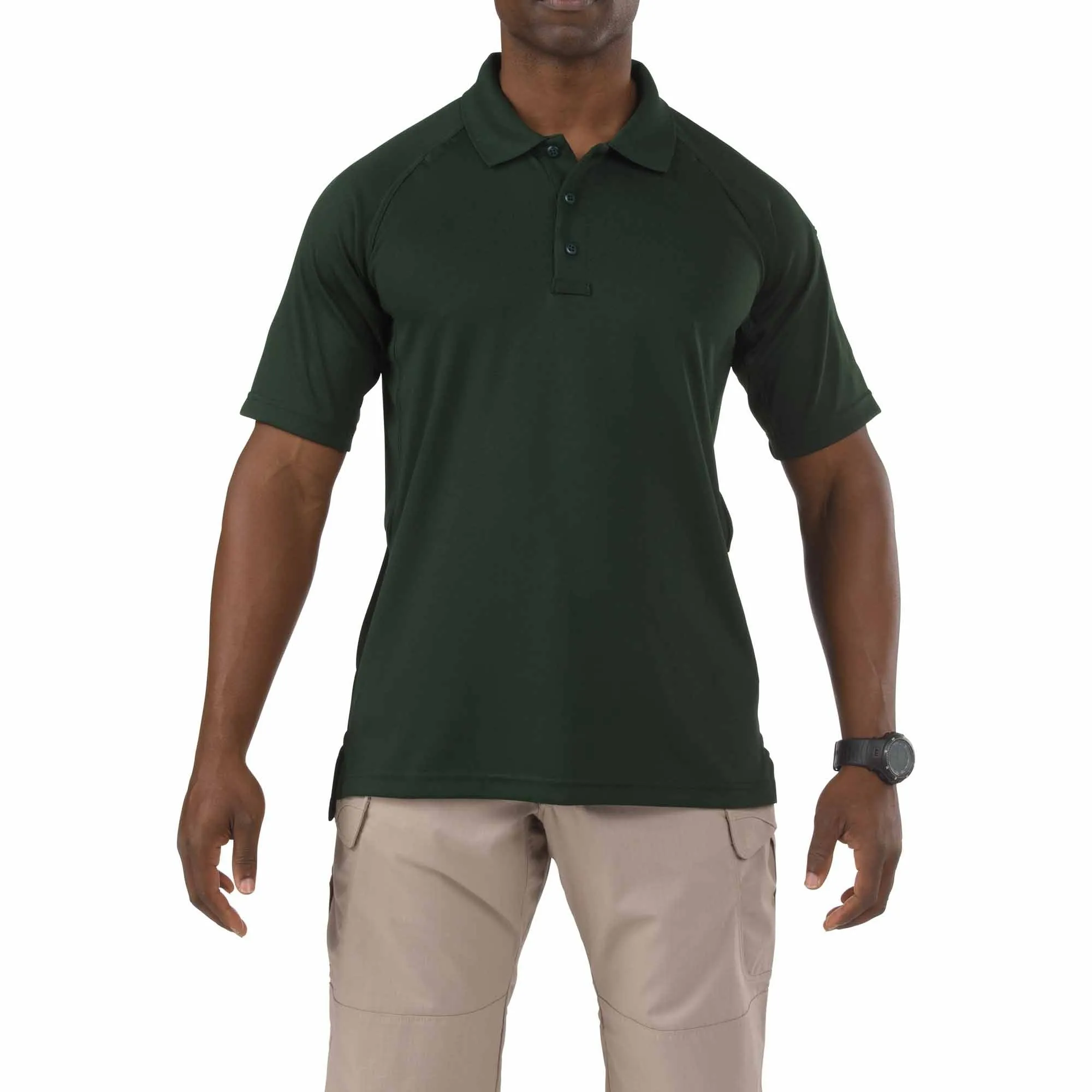5.11 Performance Short Sleeve Polos (Snag & Fade Resistant)-LE Green-3XL