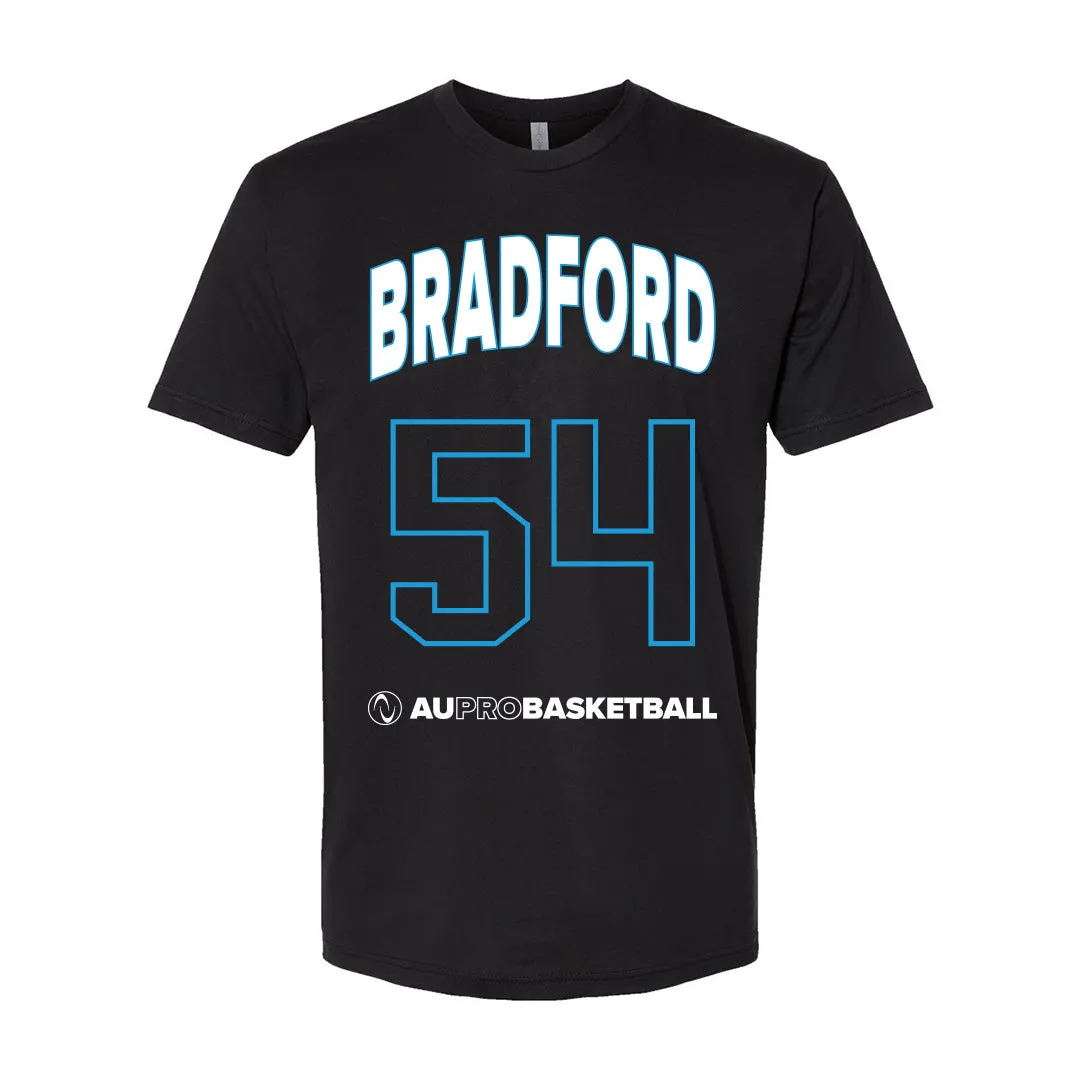 AU BB Player Name and Number Tee, Crystal Bradford  54