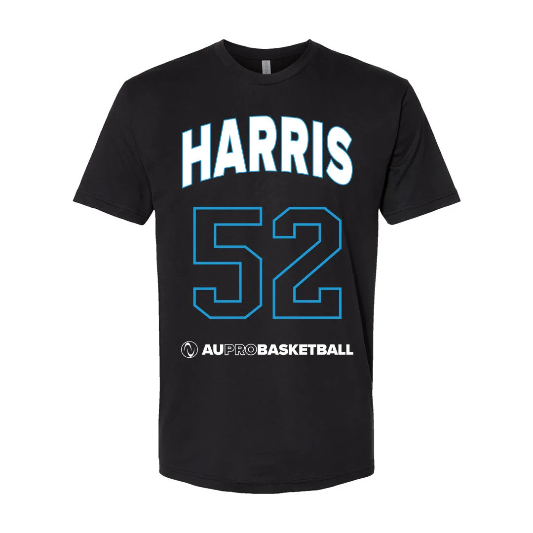AU BB Player Name and Number Tee, Tyasha Harris 52
