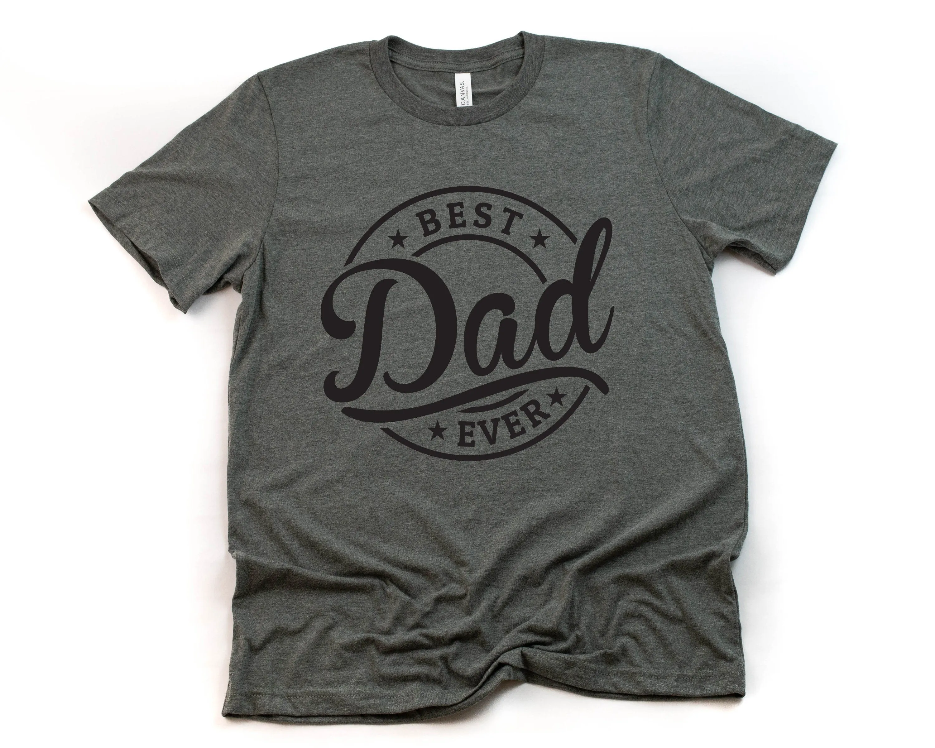 Best Dad Ever T Shirt - Daddy - Father's Day Gift - Custom Family Shirts