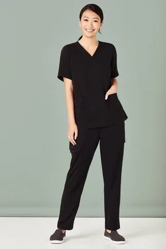 Biz Care Womens Avery Slim Leg Scrub Pant