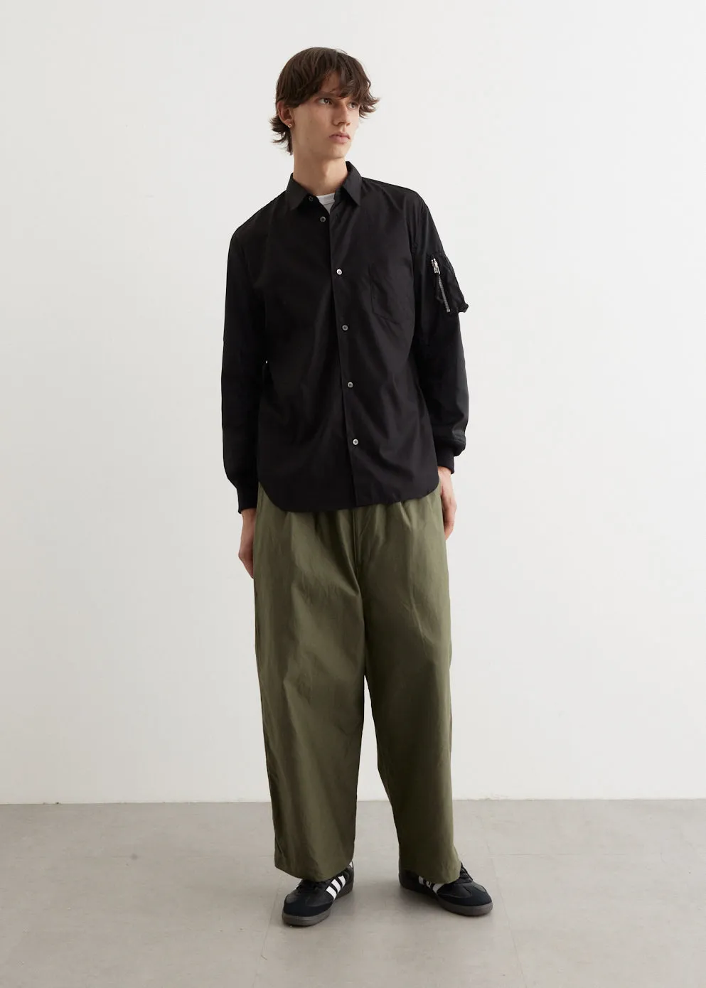 Bomber Sleeve Shirt