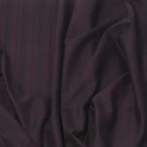 Burgundy Striped Suiting Fabric 191