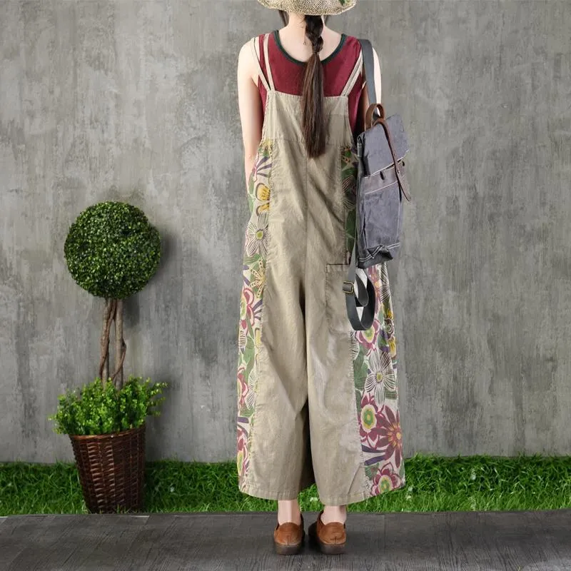 Campagna Wide Leg Floral Overall