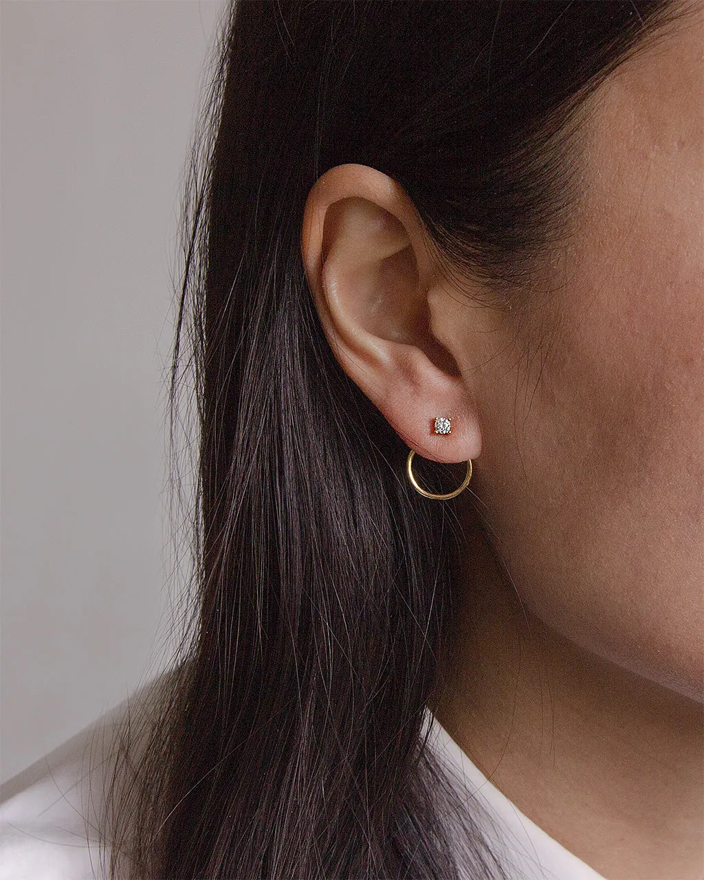 Circle Hoop Ear Jackets