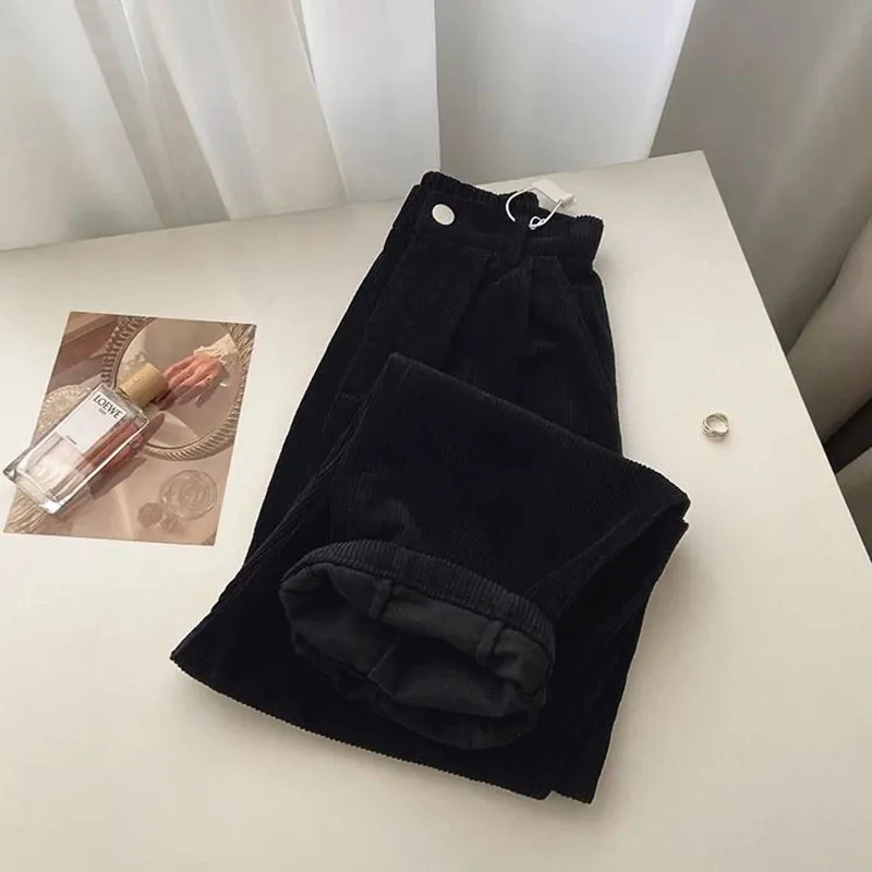 Corduroy Pants Set