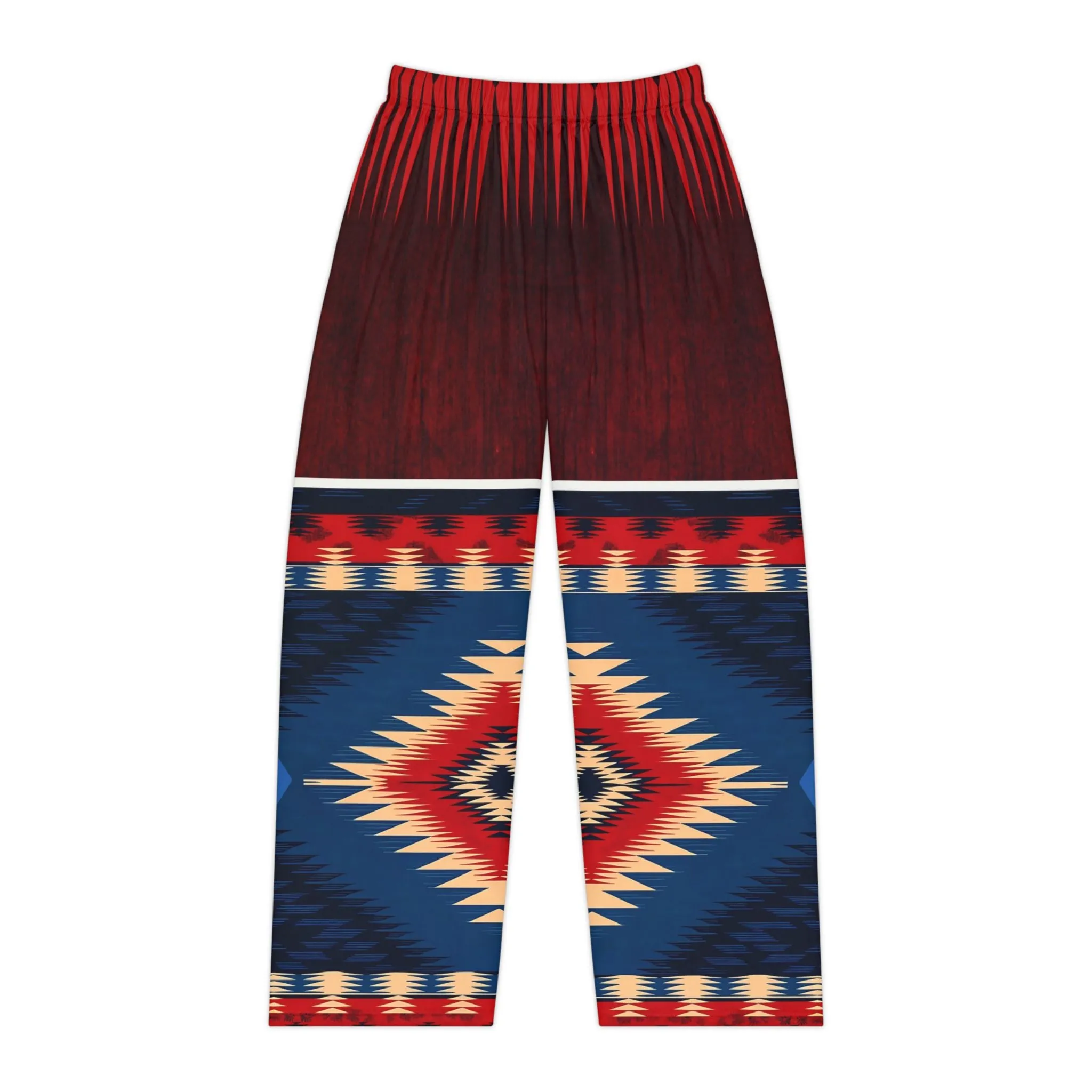 Cozy Bohemian Women's Pajama Pants - Colorful Ethnic Print for Relaxation & Sleep