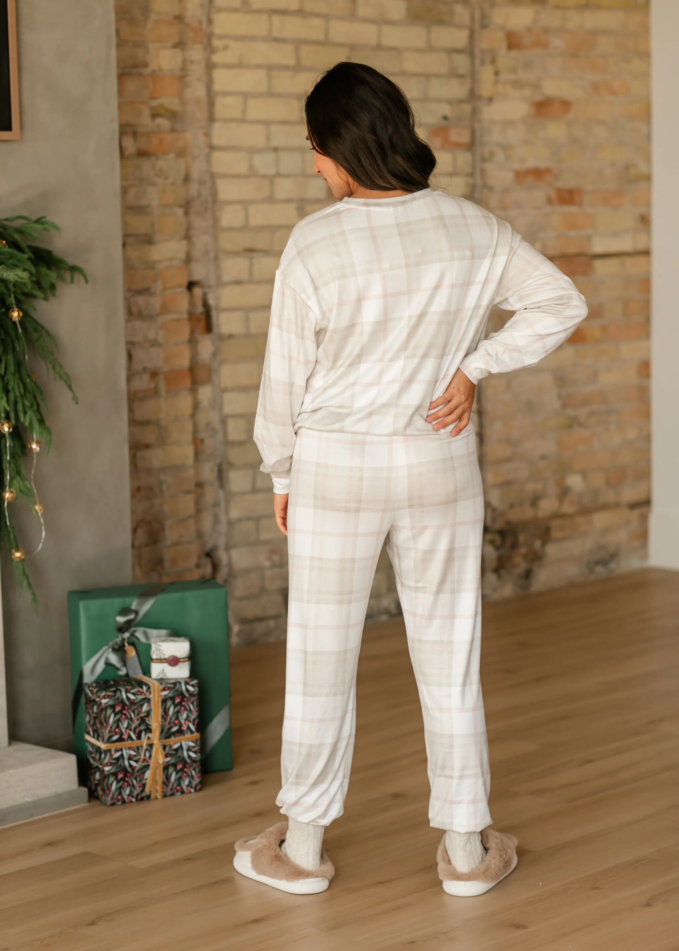 Cozy Plaid Lounge Pants - FINAL SALE