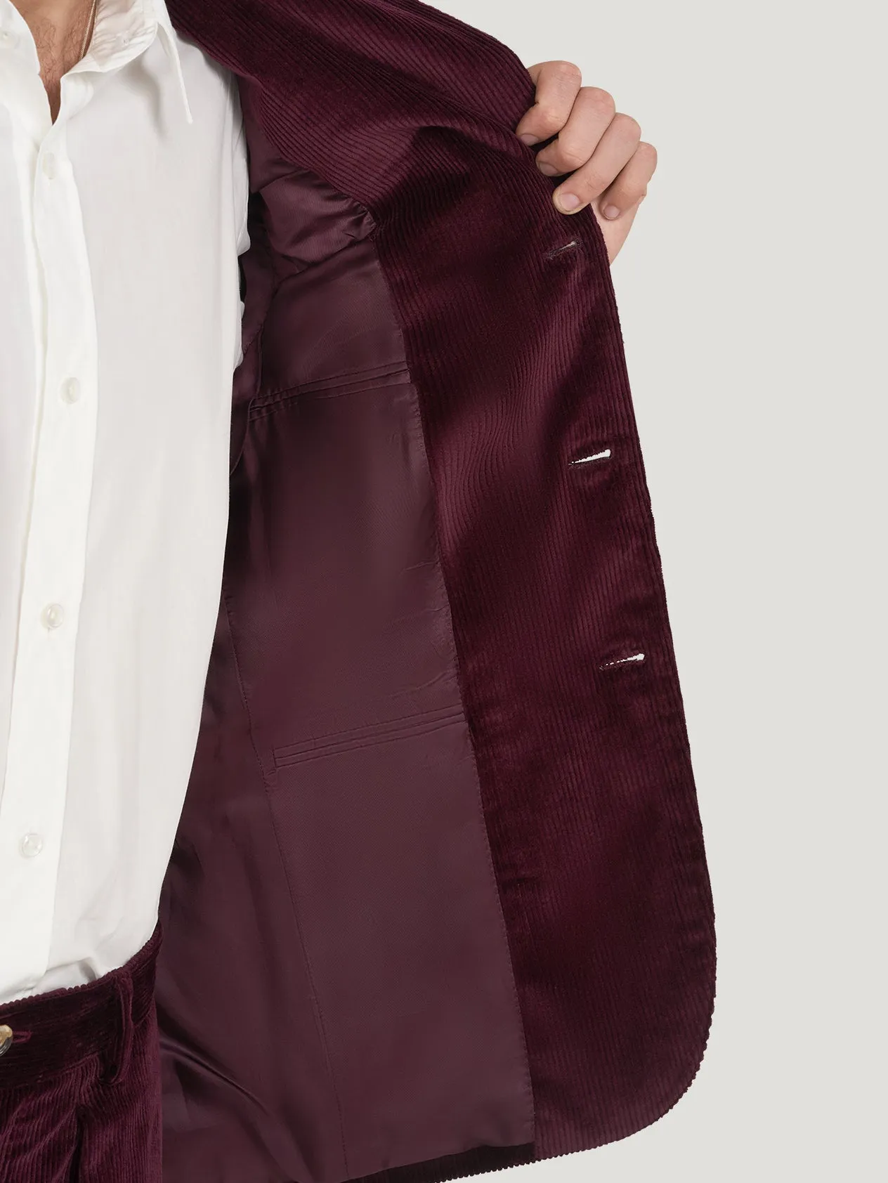 Deep Claret Cord Jacket