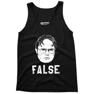 Dwight Schrute - False - Unisex Tank Top