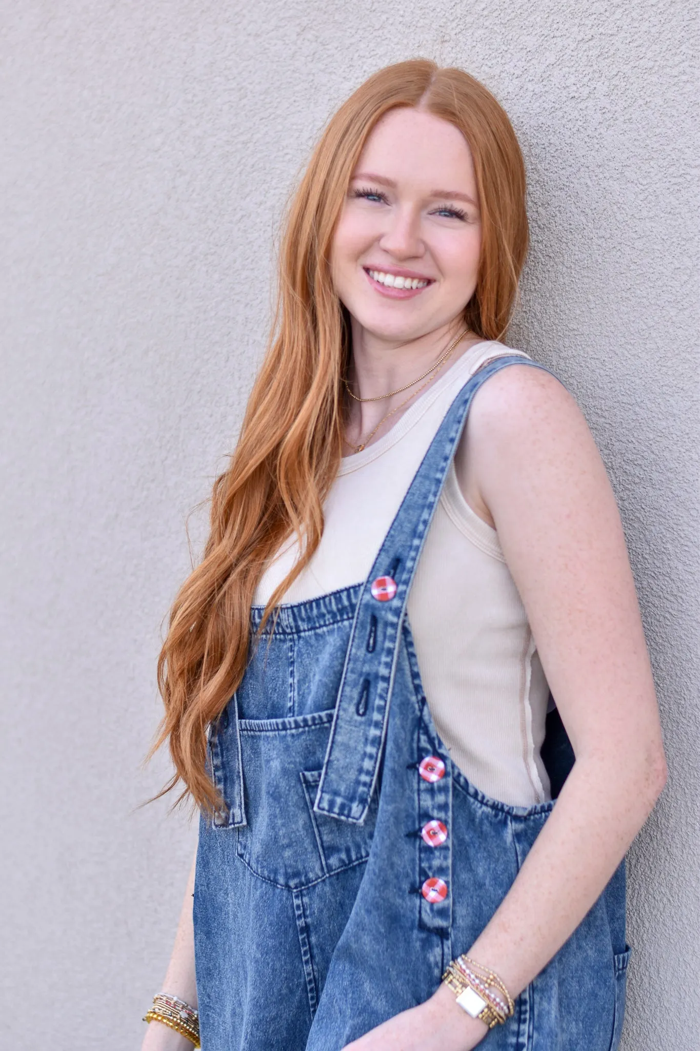 Floral Patch Overalls