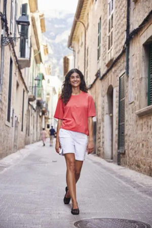 Fransa Shoulder Tee
