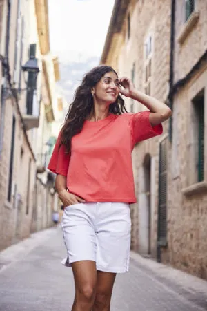 Fransa Shoulder Tee