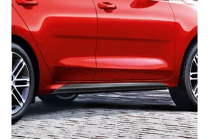 Genuine Kia Rio 5 Door Piano Black Side Skirts