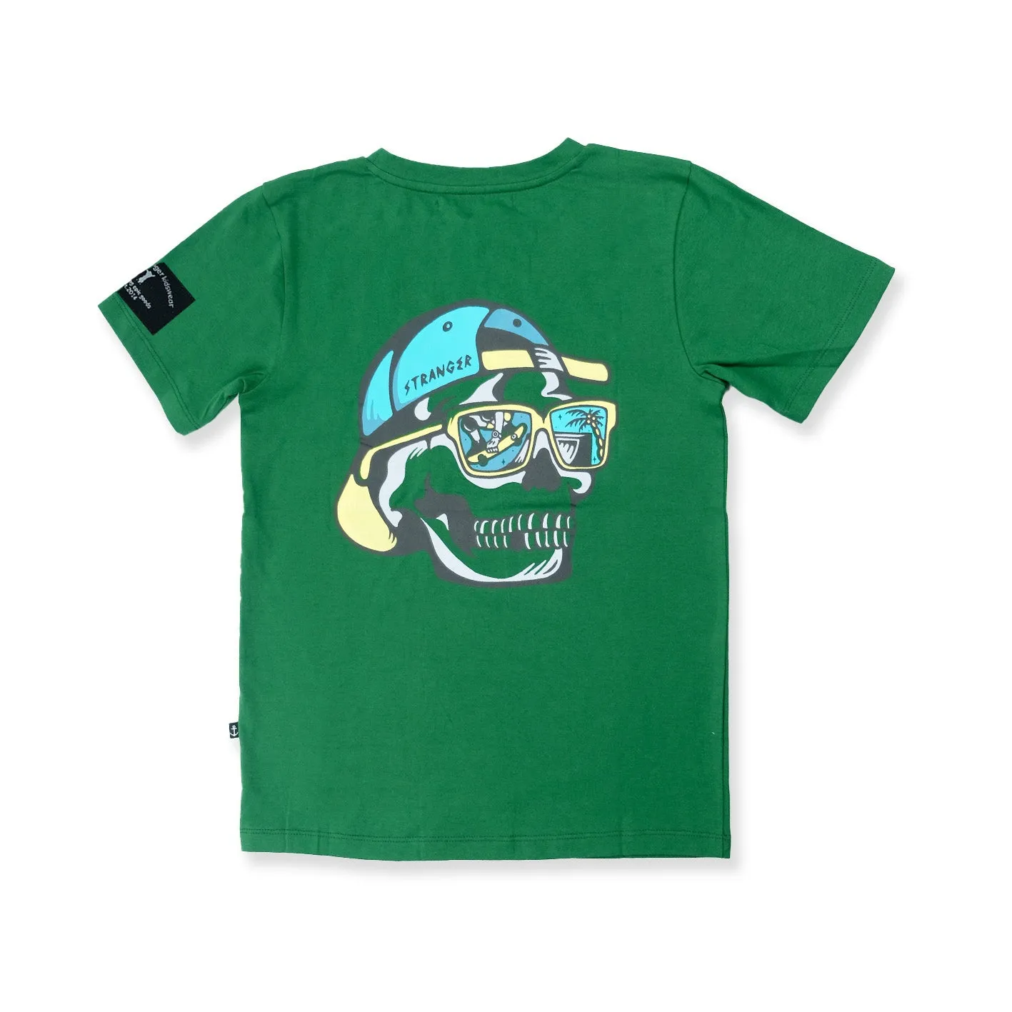 Hello Stranger Reflection SS Tee - Forest Green