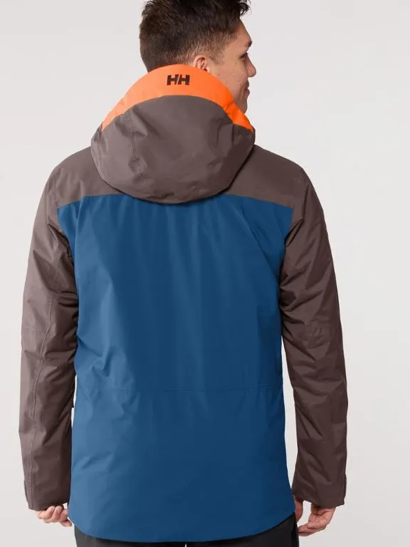 HELLY HANSEN MEN'S POWDREAMER JACKET - OCEAN
