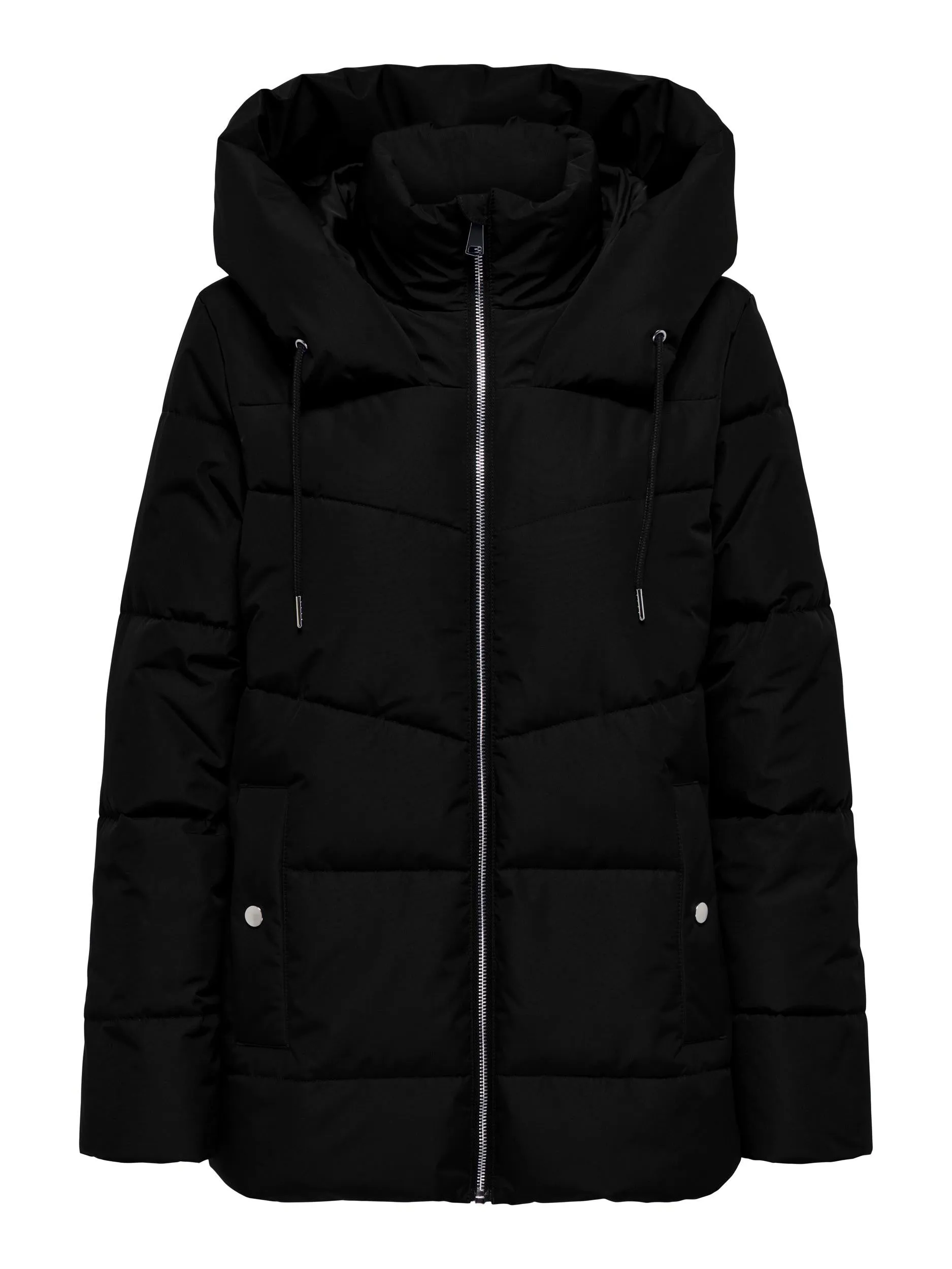 JDY Turbo Short Ladies Padded Jacket-BLACK