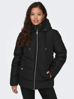 JDY Turbo Short Ladies Padded Jacket-BLACK