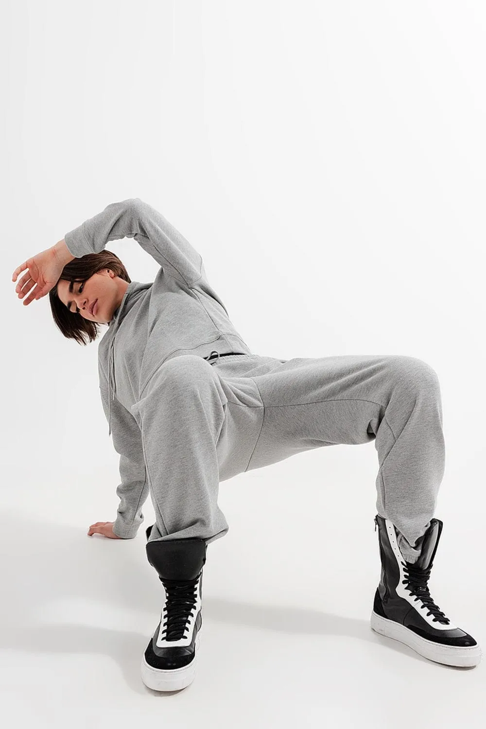 Jogger In Light Gray Heather
