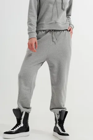 Jogger In Light Gray Heather