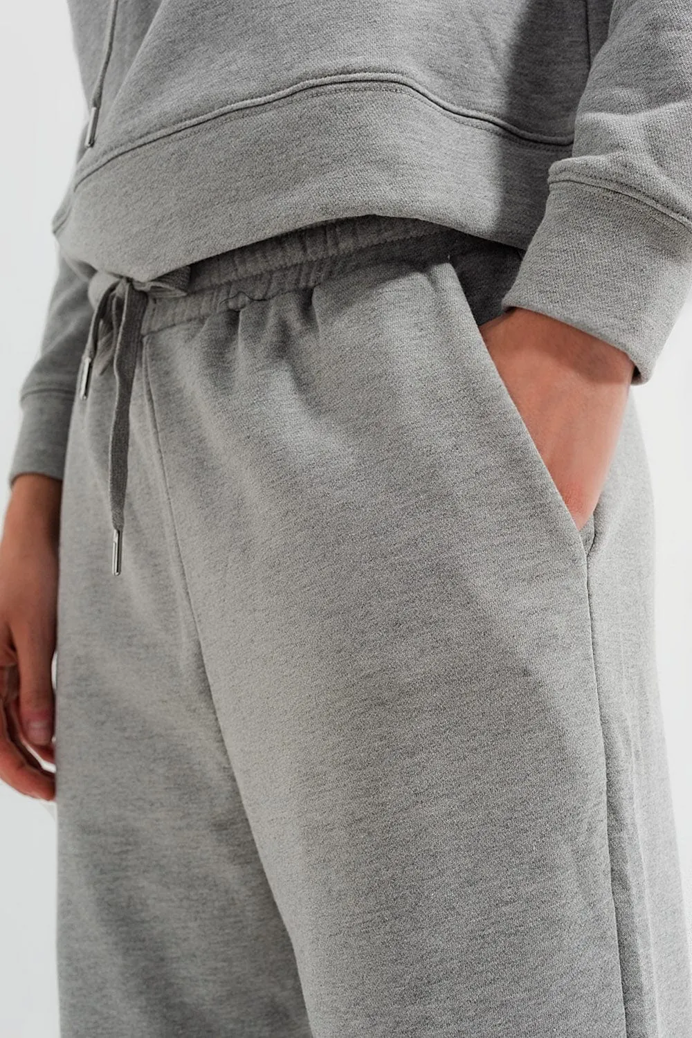 Jogger In Light Gray Heather