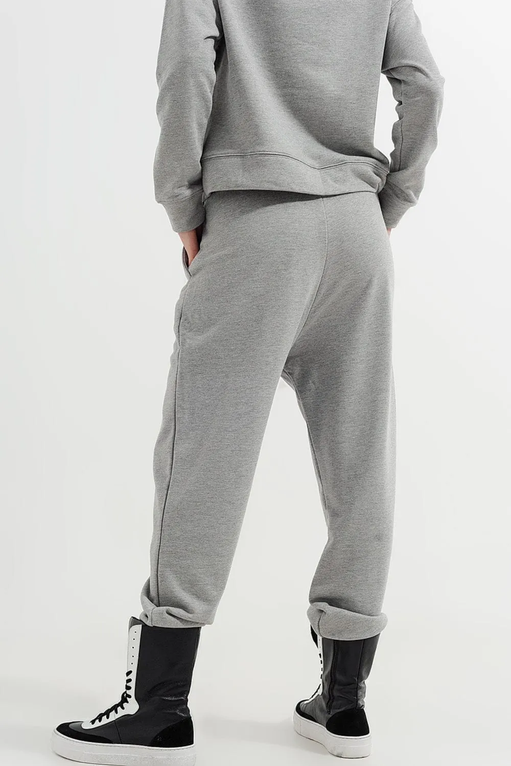 Jogger In Light Gray Heather