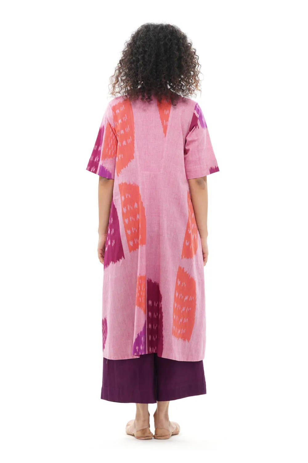 KIKU YOKE DRESS