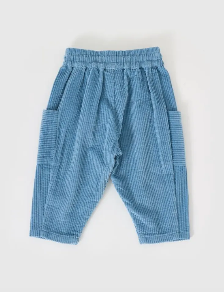 Kit Corduroy Pocket Pant - Duck Egg