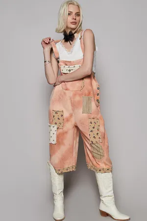 Knit Overalls - Pumpkin