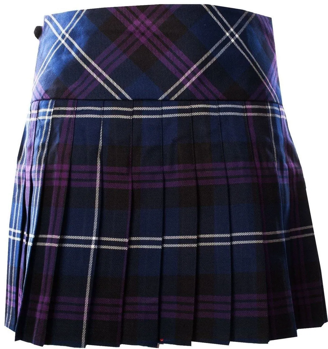 Ladies Billie Mini Tartan Kilt Skirt Heritage of Scotland length 18 inches