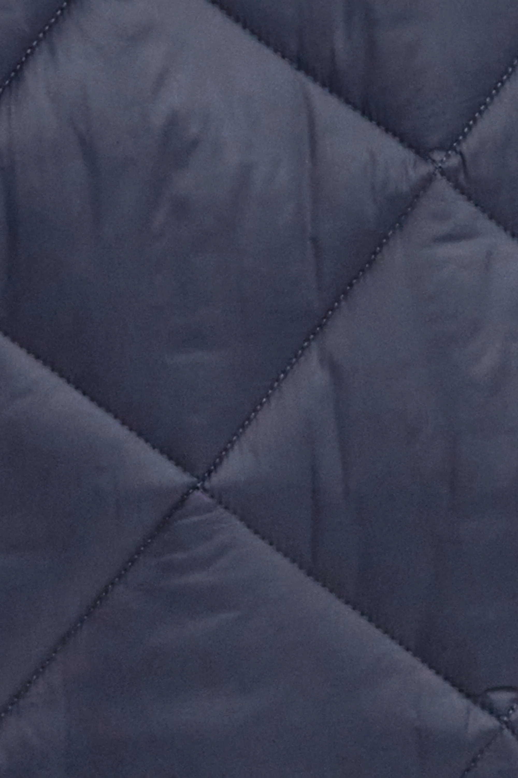 Large Box Quilted Liner - Navy
