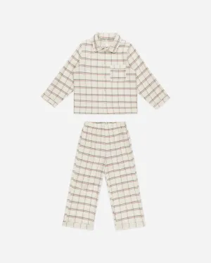 Long Sleeve Pajamas || Holiday Plaid
