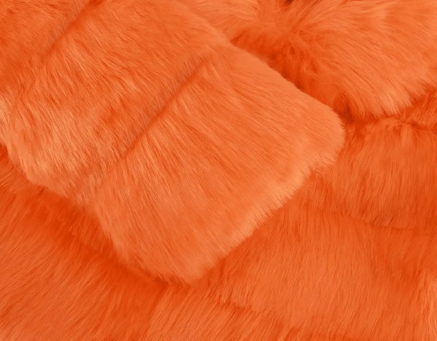 loveimgs Women Fluffy Faux Fur Coat Cropped Jacket Puffer Jacket Zip Up Winter Warm Fuzzy Teddy Jacket