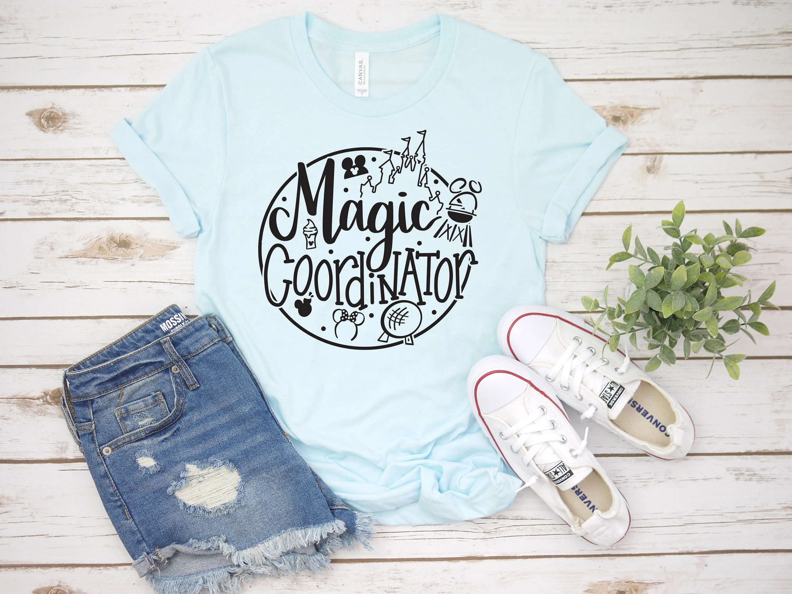 Magic Coordinator T Shirt- Family Disney Trip Matching Shirts - Disney Mom Shirt
