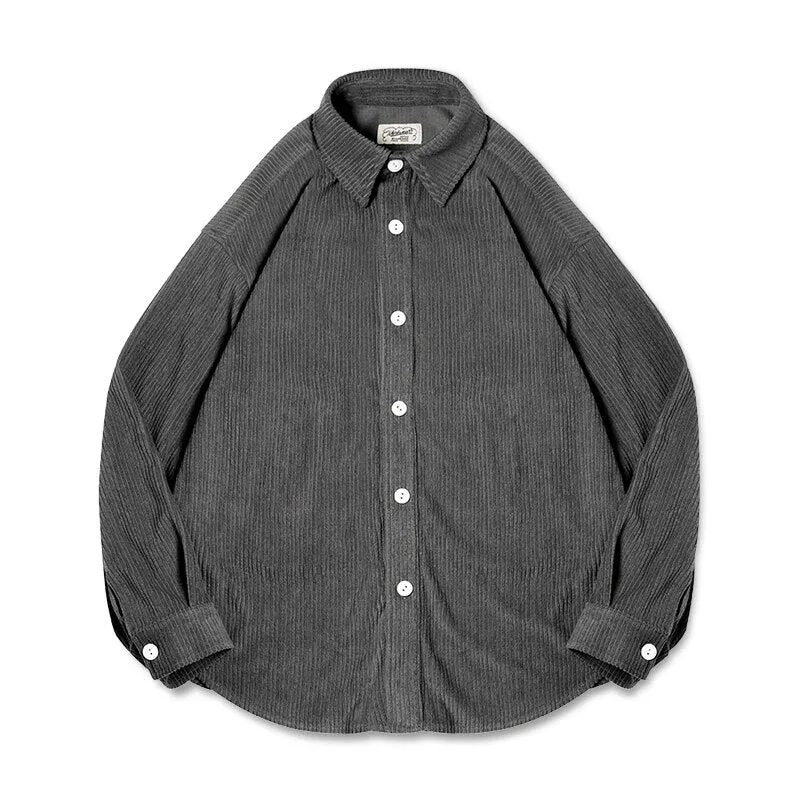 Men's Warm Japanese Corduroy Shirt