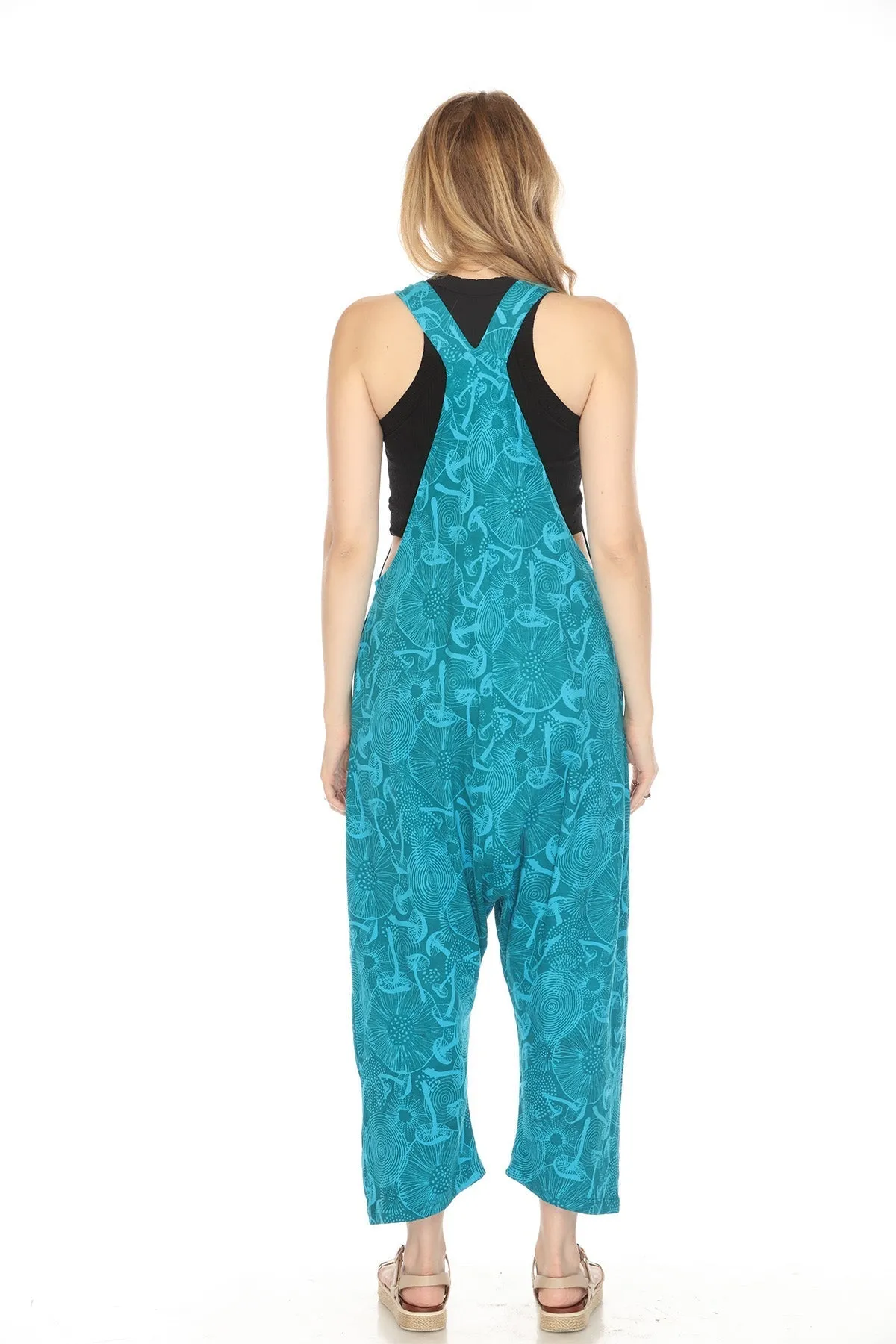 Mushroom Jersey Overalls