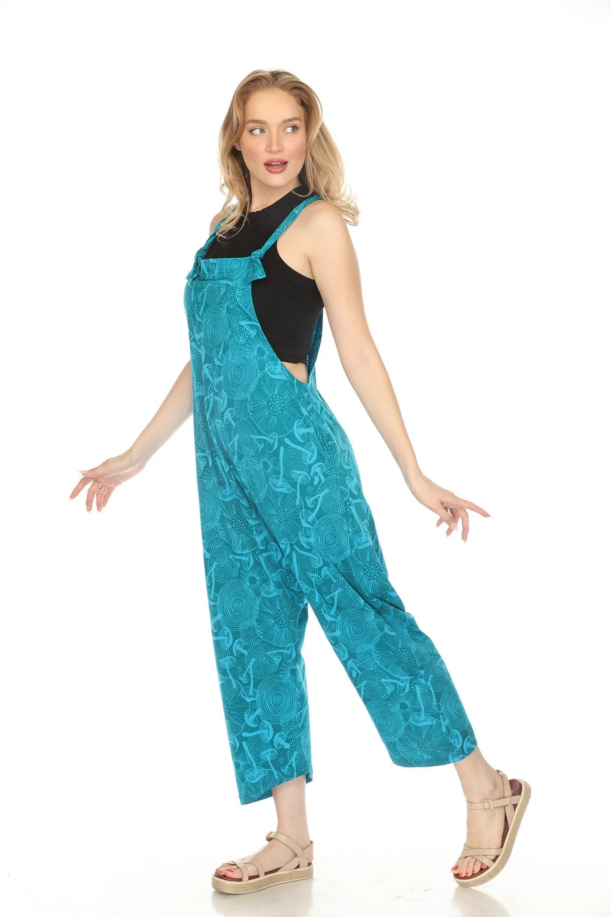 Mushroom Jersey Overalls