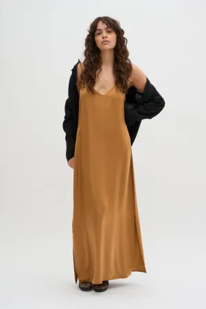 My Essential Wardrobe Estelle Strap Dress Dijon