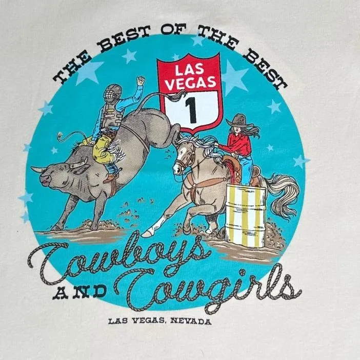 NFR White Graphic Tee