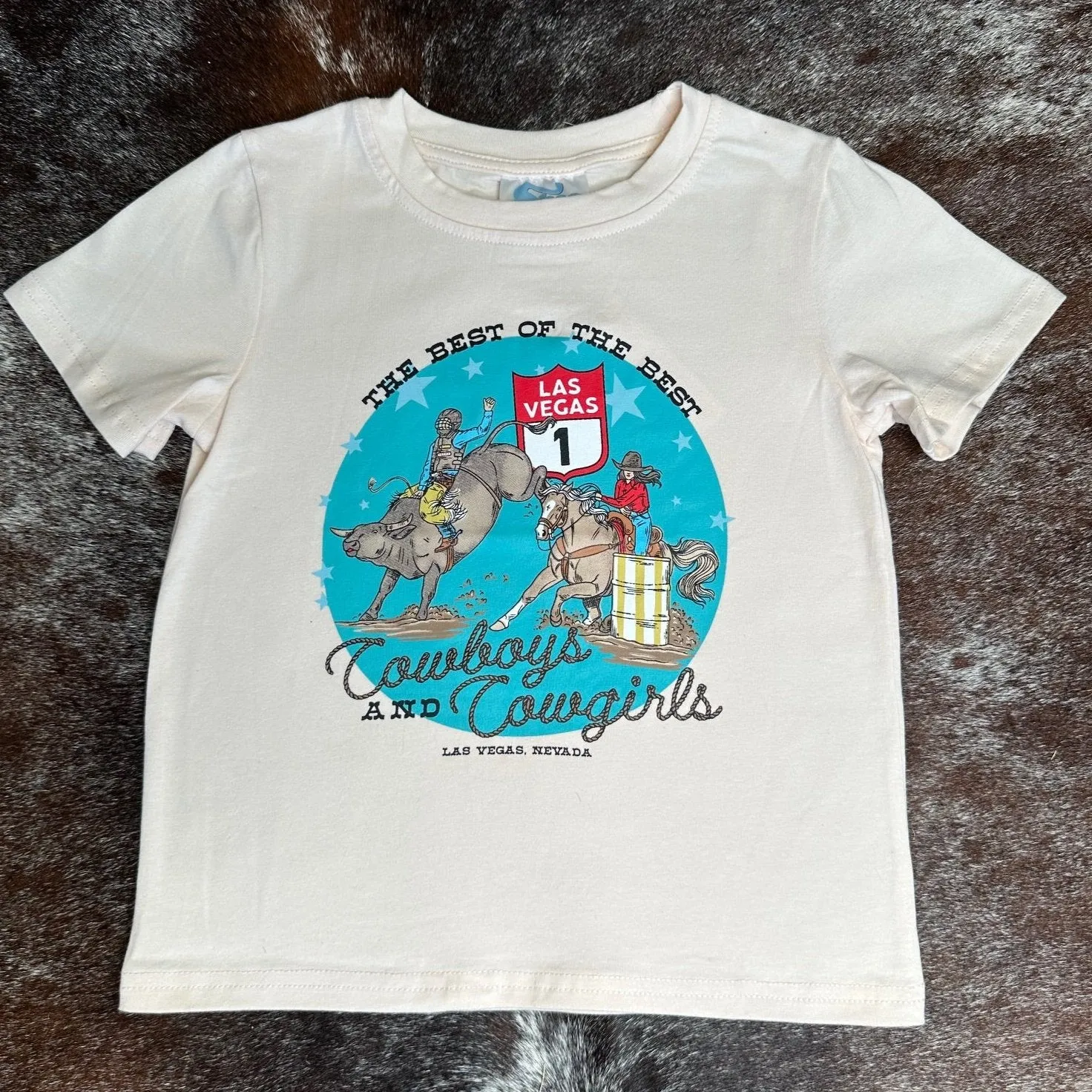 NFR White Graphic Tee