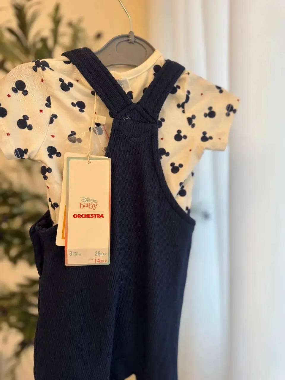 Orchestra Baby Starry Mouse 2 Piece Overall