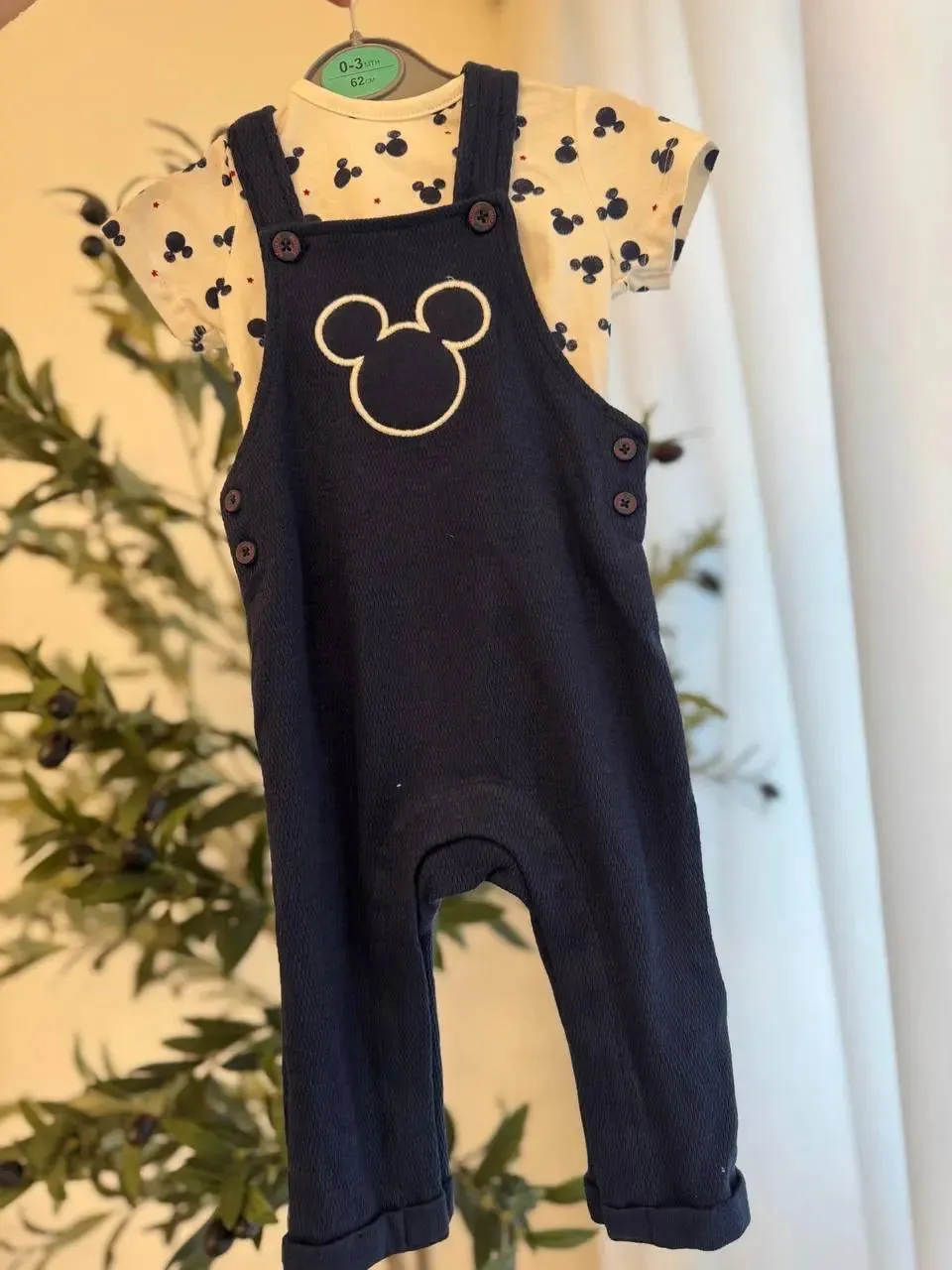 Orchestra Baby Starry Mouse 2 Piece Overall