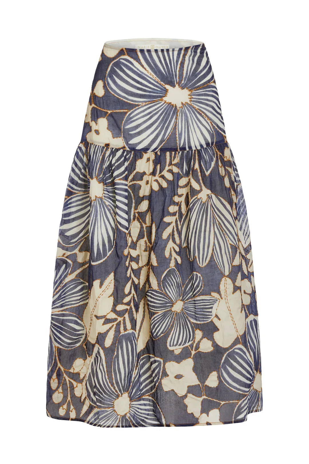 Owens Skirt by Marie Oliver in Moonflower