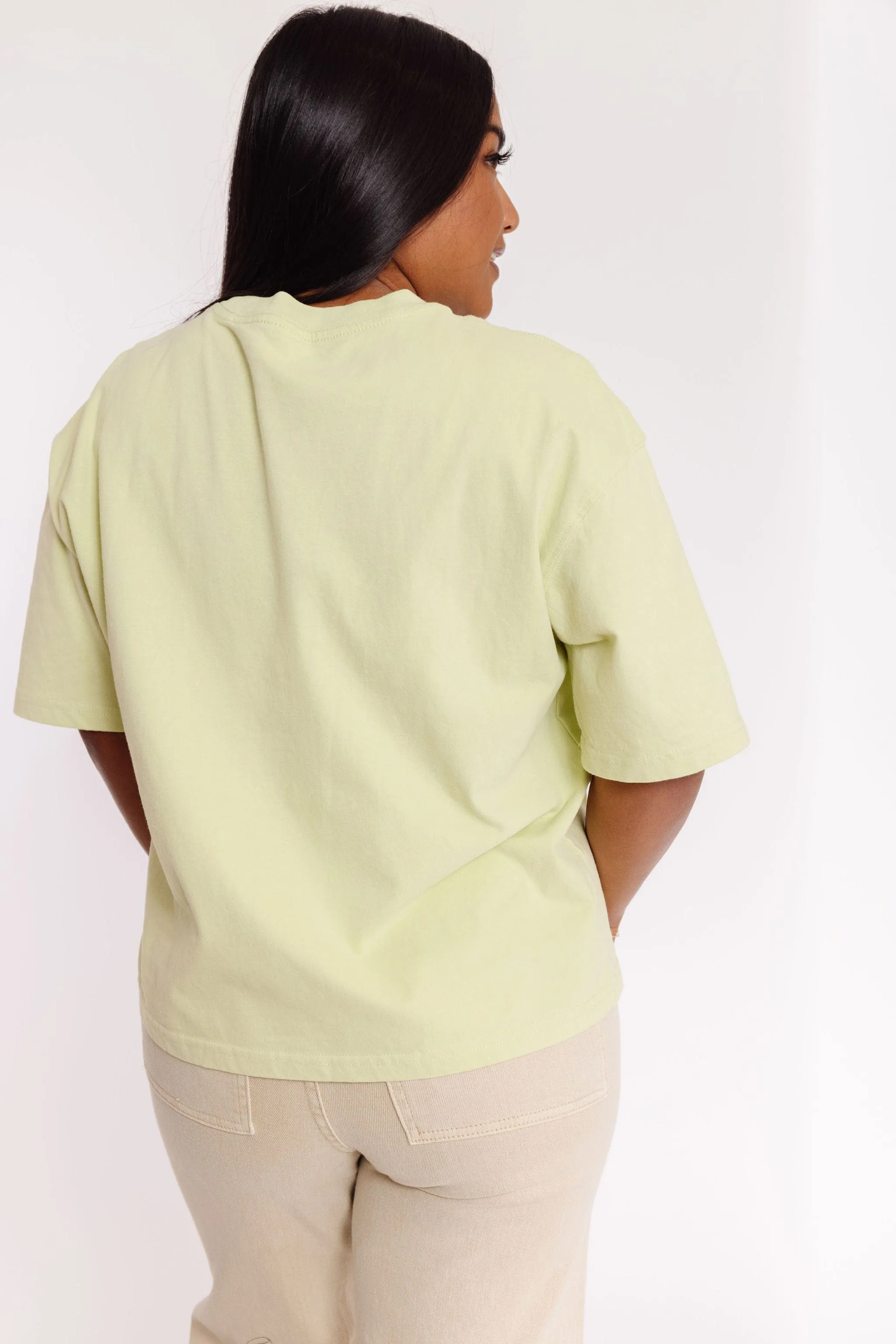 Phoebe Tee in Lime