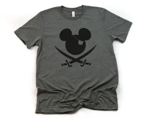 Pirate Mickey t shirt - Disney Trip Matching Shirts - Mickey Mouse T Shirt