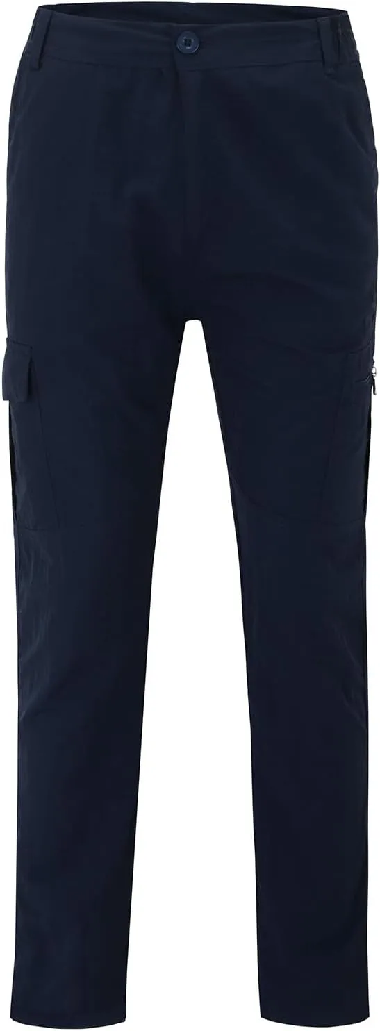 Quick Dry Tactical Cargo Pants for Men Water Resistant Lightweight Outdoor Trousers Straight Leg Classic Work Pants