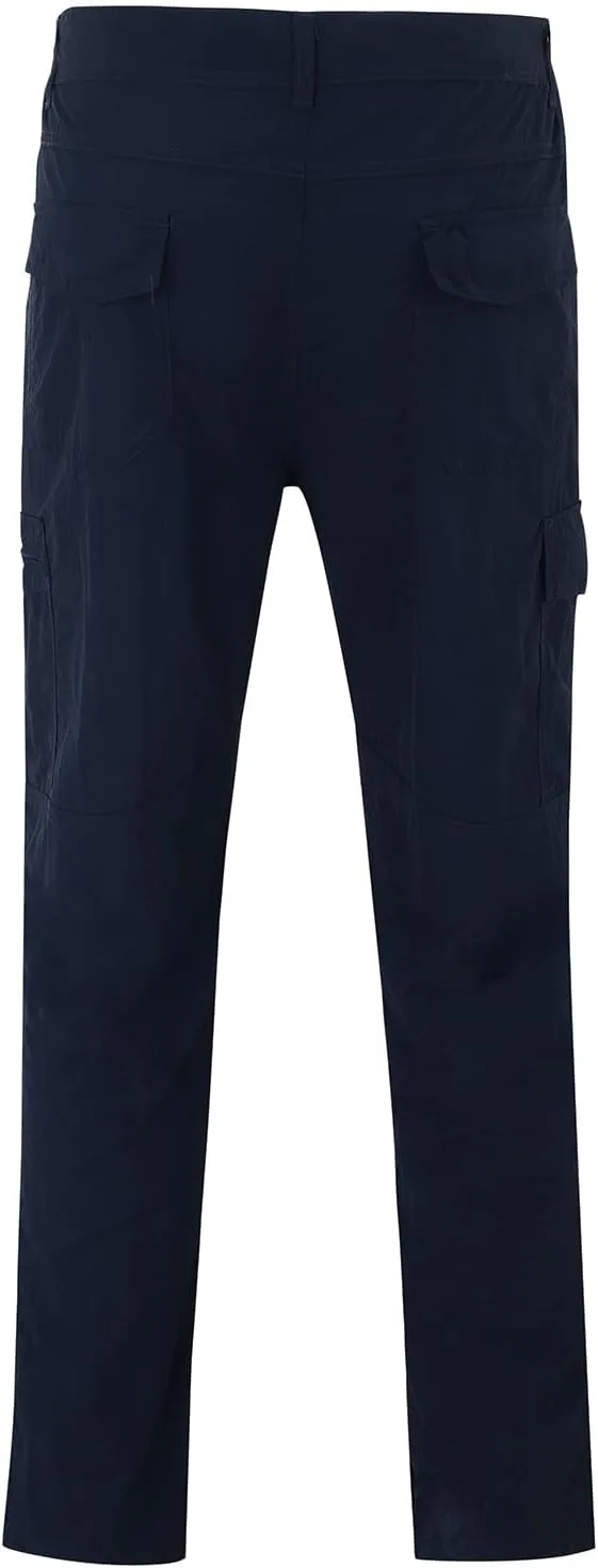 Quick Dry Tactical Cargo Pants for Men Water Resistant Lightweight Outdoor Trousers Straight Leg Classic Work Pants