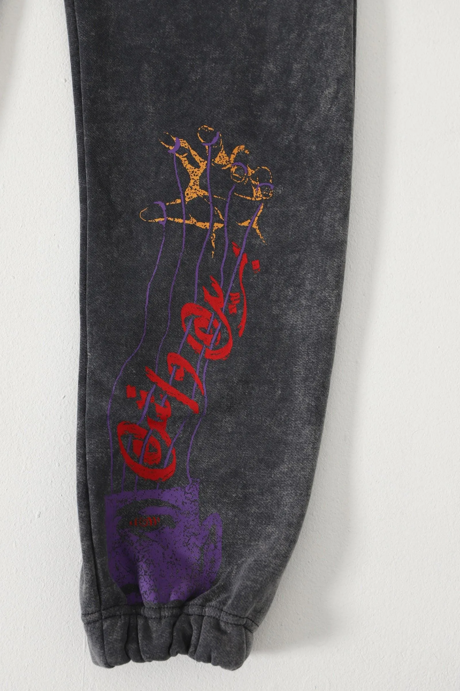 "BRAIN WASH" GREY SWEATPANTS