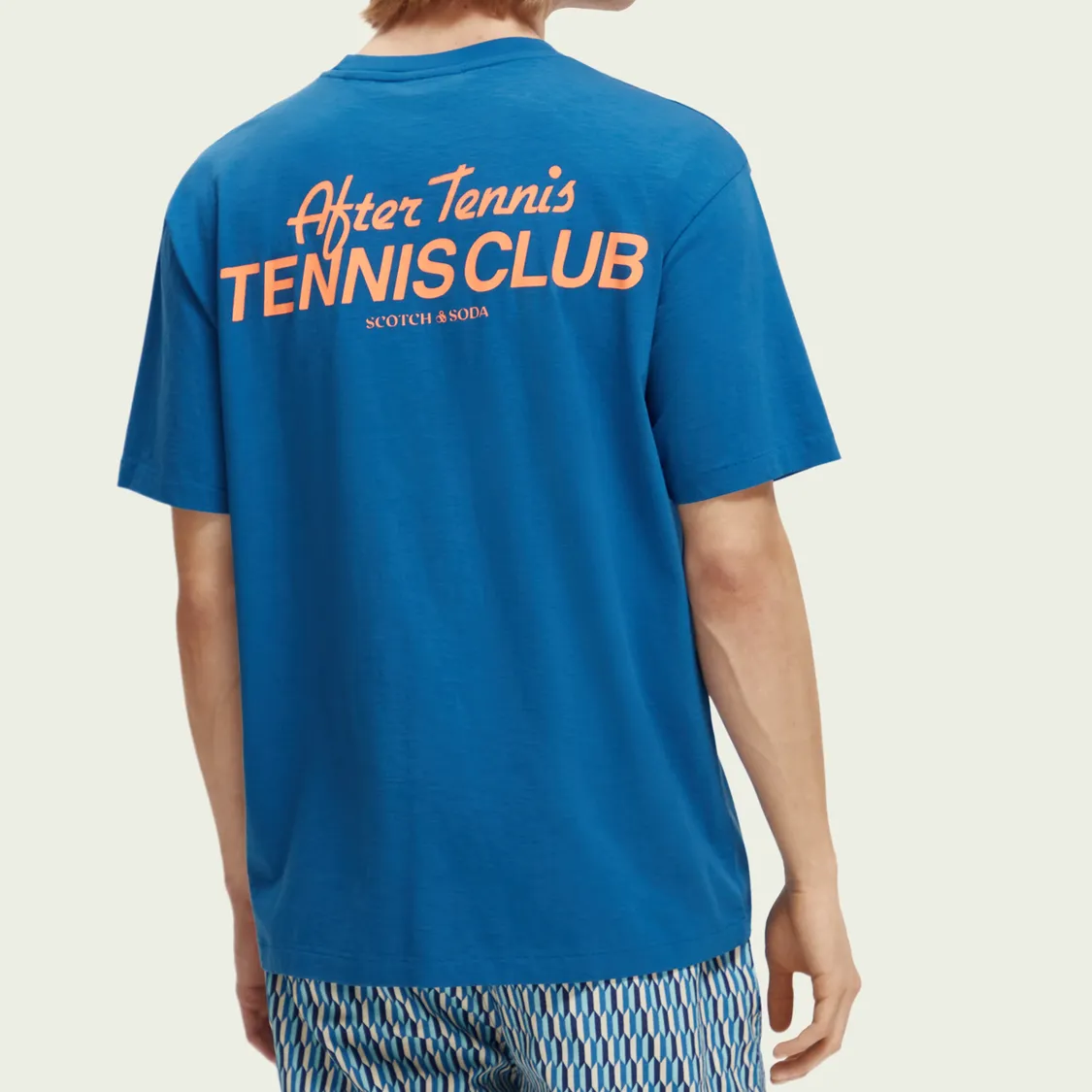 Relaxed Fit Graphic T-Shirt (Riviera Blue)